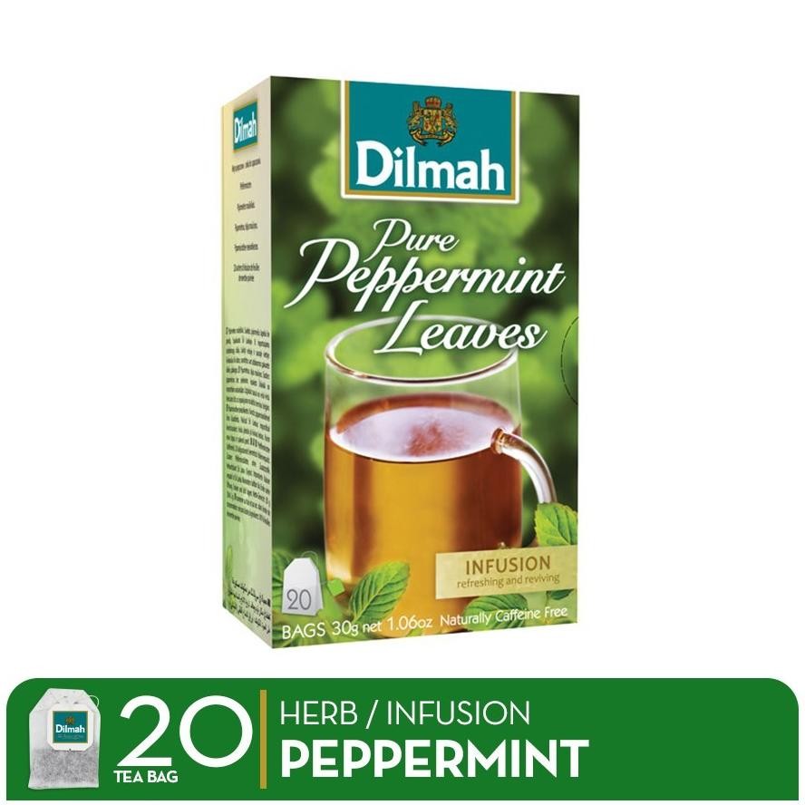 

Paling dicari Teh Dilmah No Envelope 20 Sachet Peppermint