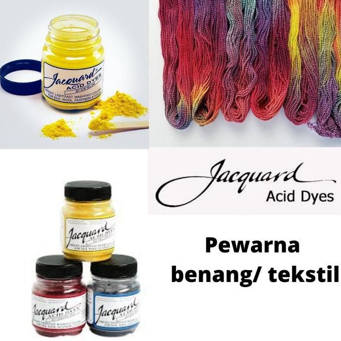 

ready !!! Jacquard USA Pewarna Tekstil Kain Acid Dye