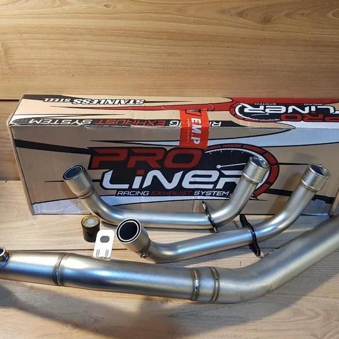 LEHERAN HEADER PIPA KNALPOT R25/NINJA 250 FI 2017/2018/CBR250RR 2 SILINDER  PROLINER BUKAN FULL SYST