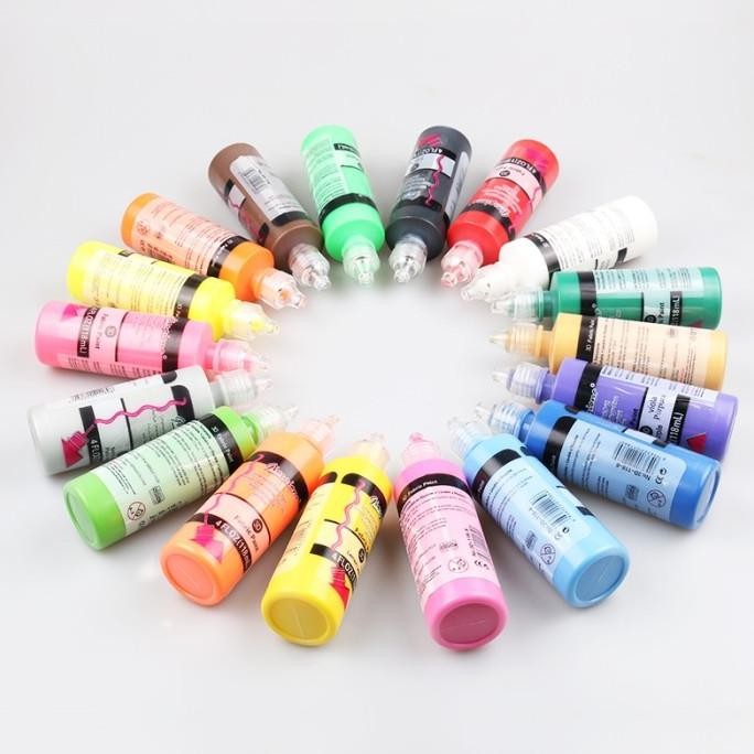 

ready !!! giorgione fabric paints/cat tekstil 118ML