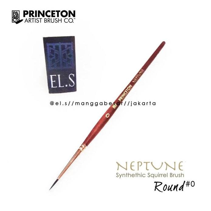 

ready !!! Princeton Neptune Brush Round 0 ( Kuas Lukis )