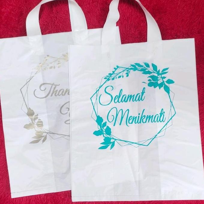 ready Kantong Plastik Box 22x22 Syukuran Isi 50pcs Nasi Box, Kantong Plastik Hajatan Tahlilan Khitan