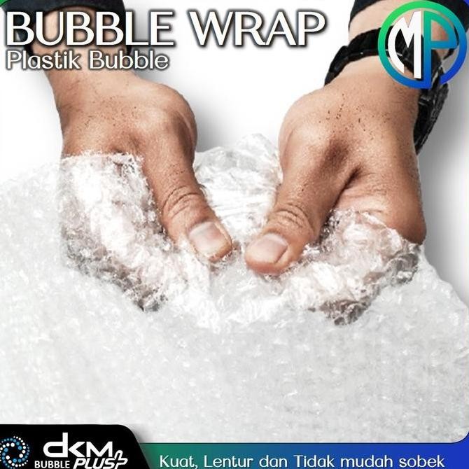 

ready Plastik Bubble Wrap Potongan 30cm 40cm 60cm Roll Bening Putih Hitam