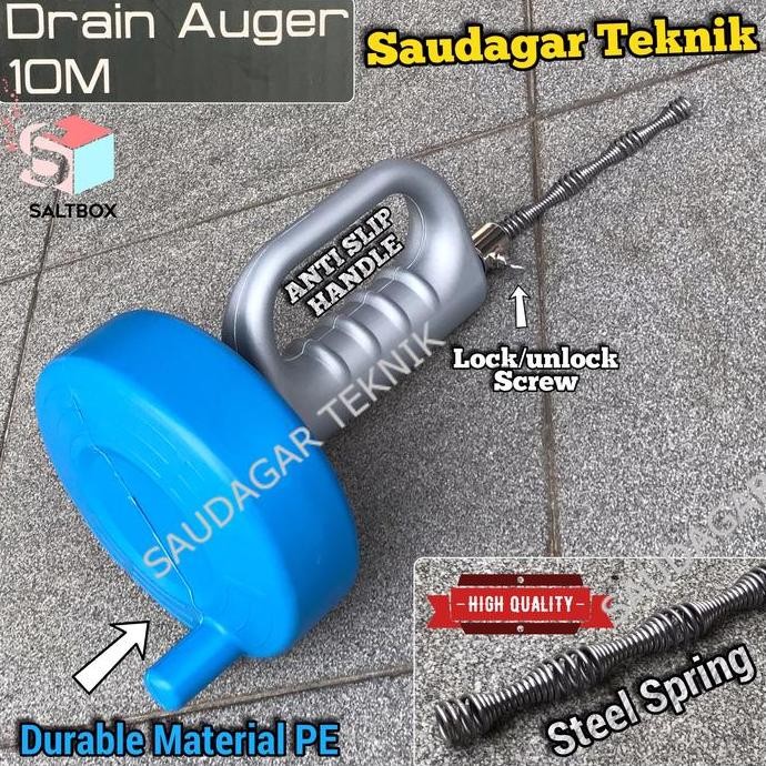 Pipe Drain Cleaner Alat Pembersih Saluran Pipa Mampet Air Mampet