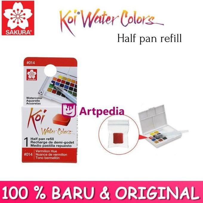 

ready !!! Sakura Koi Watercolor Half Pan Refill /WaterColor refill part3