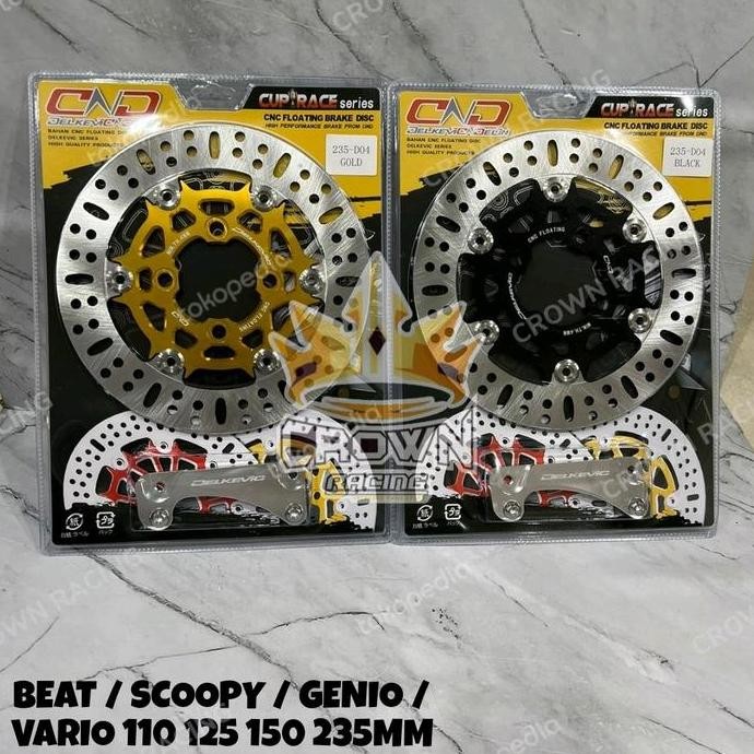 Piringan Cakram Delkevic Floating Mio Karbu / Fino Karbu / Soul Karbu