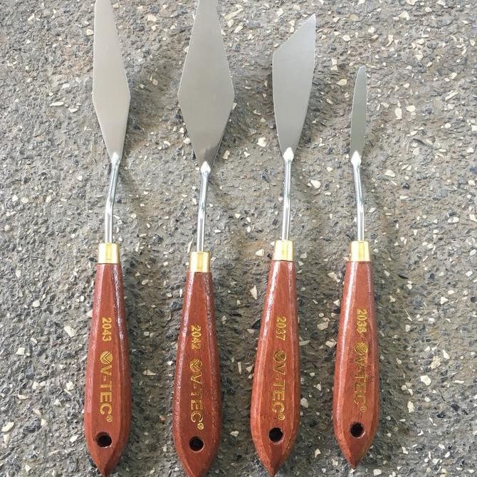 

ready !!! Termurah V-tec pisau palet / Paint knife / Seri 20xx satuan / Pisau Lukis Painting Vtec