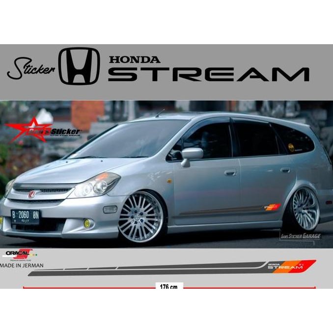 STICKER HONDA STREAM AKSESORIS HONDA STREAM murah
