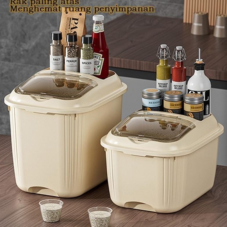 

SLHD- Tepat Beras Kacang 5kg / 10kg / 15kg Rice Box Tepat Penpanan an Rice Sge Orizer Bar Kotak Beras