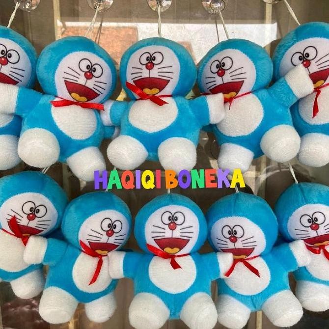 boneka doraemon mini warna warni gantungan kaca mobil - Car Aksesoris Hiasan Hadiah Dolls Toys murah