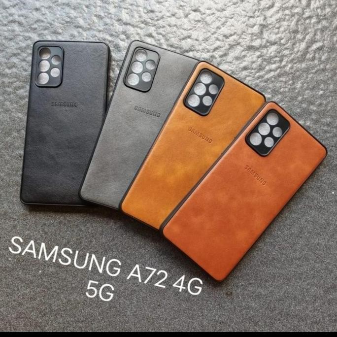 ready SAMSUNG A32 4G A52 A52S A72 SOFT CASE LEATHER KULIT COVER ULTRA SLIM