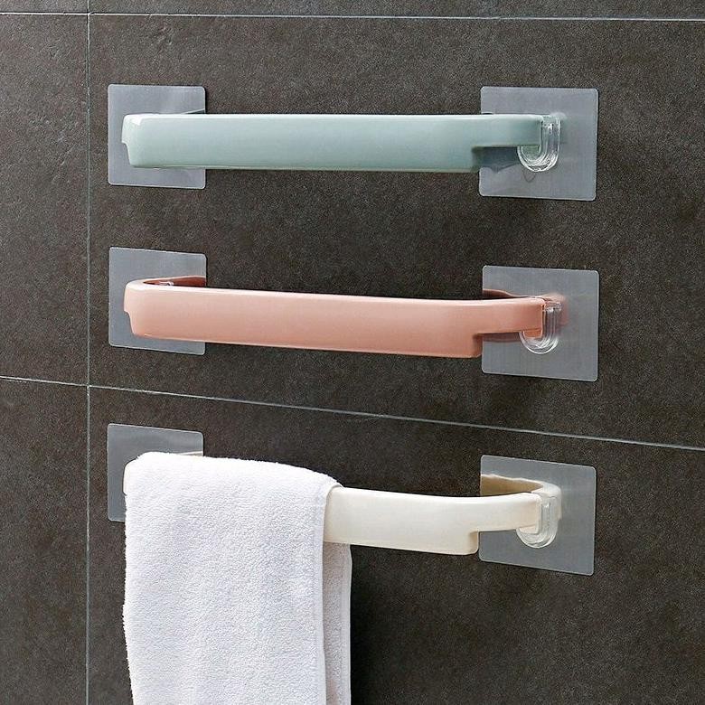 Zai-2530 Fgk-24 Ryu-56 Gantungan Handuk Tempel Plastik/ Gantungan Handuk Dinding Tempel/ Gantungan L