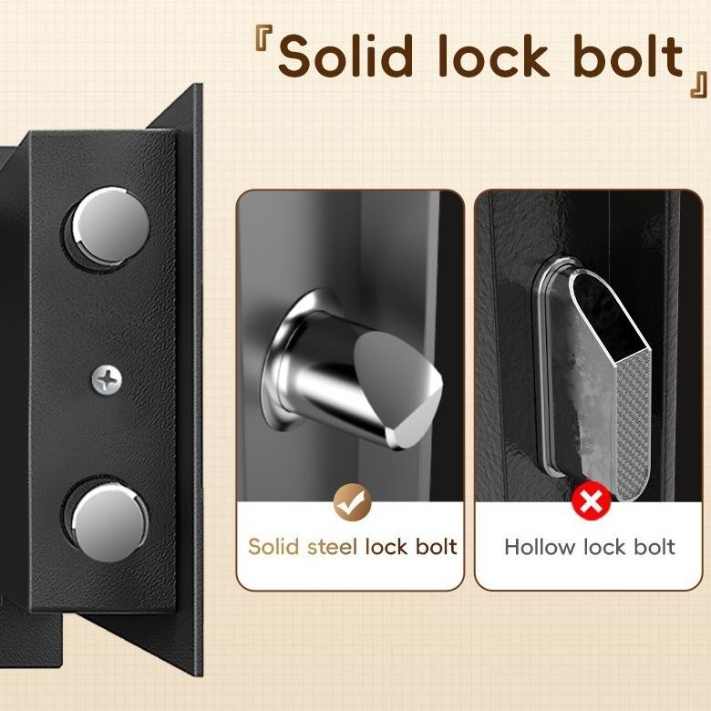

My56 Kt78 Gd-5 Brankas Digital Deli Et 524 Safe Box Intelligent Electronic Pasword Terlaris Berkualitas