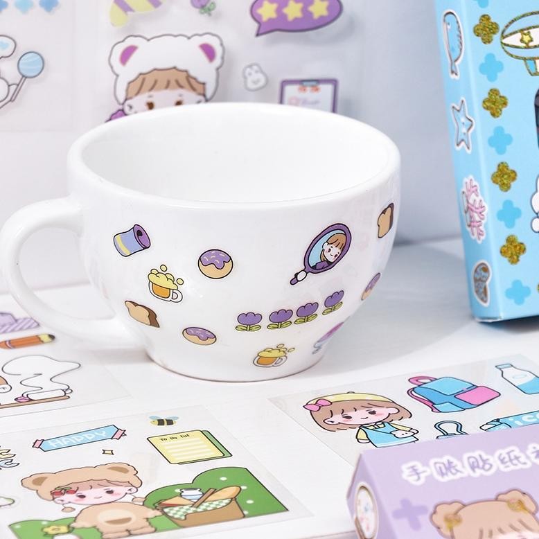 

To94 Terlaris!! Dfg-88 Stiker Momo 100 Lembar Motif Kartun Korea Lucu Anti Air Dekorasi Handbook Scrapbook Diy Termurah Sale To94