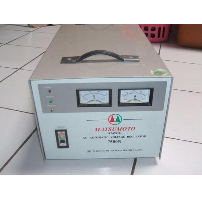 Stabilizer Stabiliser 7500 Watt Stavol Matsumoto 7500N Ori 100%
