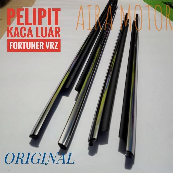 Pelipit Kaca Luar Fortuner Vrz Lis Kaca Fortuner Vrz Original 1Pc Murah