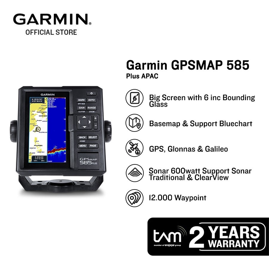 Garmin GPSMAP 585 Plus APAC