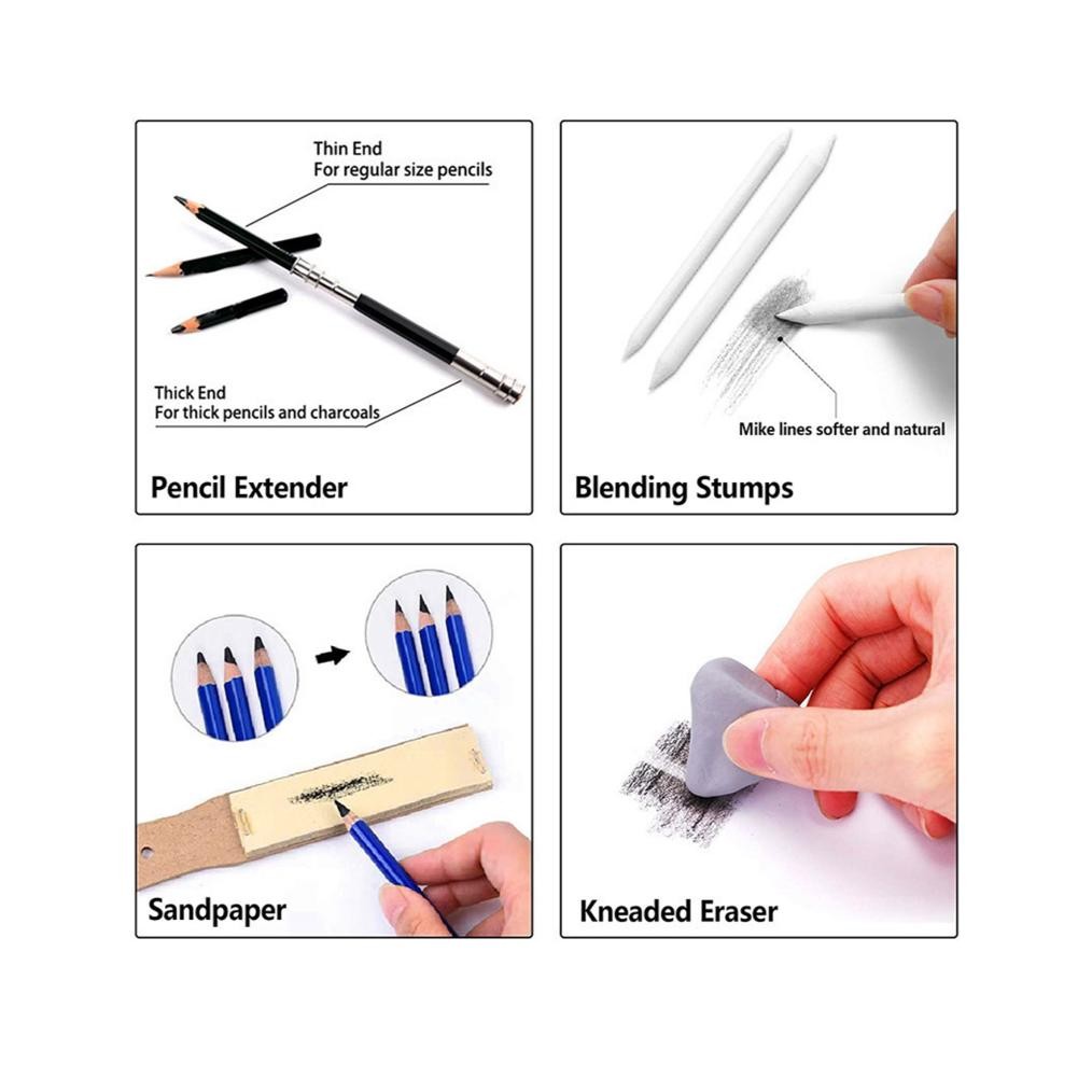 

Berkualitas Bview - Professional Sketching Art Set 48 Pcs - Sketchbook Paket Profesional - Bali Art Supplies Promo