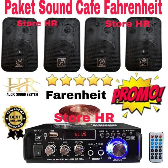 Paket Sound System Cafe / Restoran / Masjid / Mushola Terbaik Terbagus New Stok