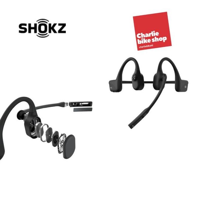 Shokz Opencomm Conduction Stereo Bluetooth Headset - Resmi Tam New Stok