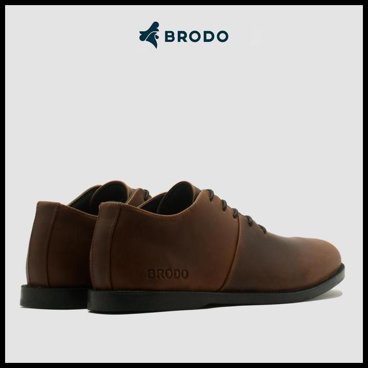 Terlaris Brodo - Sepatu Signore Low Dark Choco Bs Good Quality