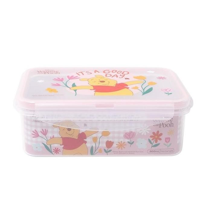 Ohsome X Disney- Solo Corner Disney Series Winnie The Pooh Lunch/Food Box Food Storage Tempat Makan 