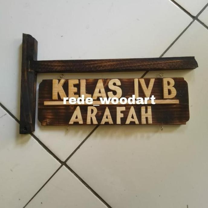 

Papan Nama Kayu/Plang Kayu/Penunjuk ruangan/Papan Nama Tulisan 2 Baris
