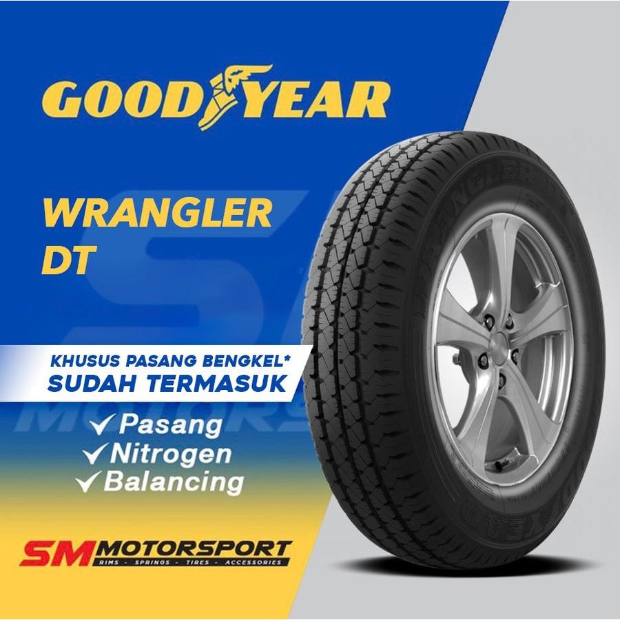 Ban Mobil Good Year Goodyear Wrangler DT 175 r13 13 8PR