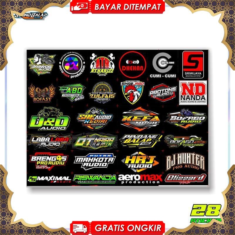 

Bisa Cod - Viral Stiker Sound System Vynil Doff Jeruk Anti Air - Isi 28/25/26/31/32 - Brewog Brengos K5 Maximal Hrj Riswanda Katun Cotton Combed 30S Premium Fashion Distro Lz83
