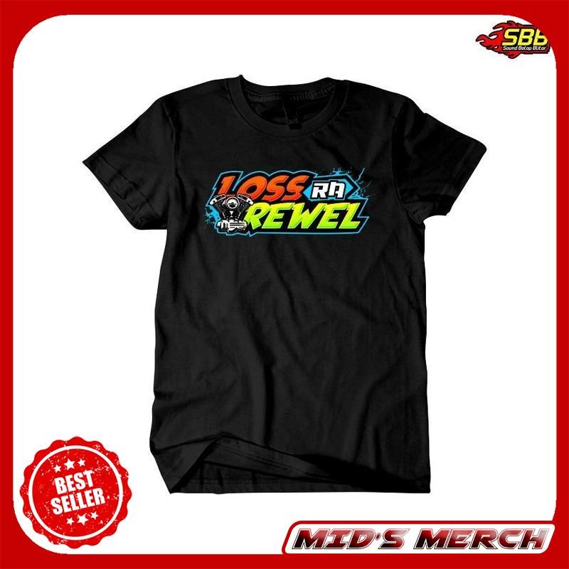 Bisa Cod - Viral Kaos Motor Keren Pria Racing - Loss Ra Rewel Katun Cotton Combed 30S Premium Fashio