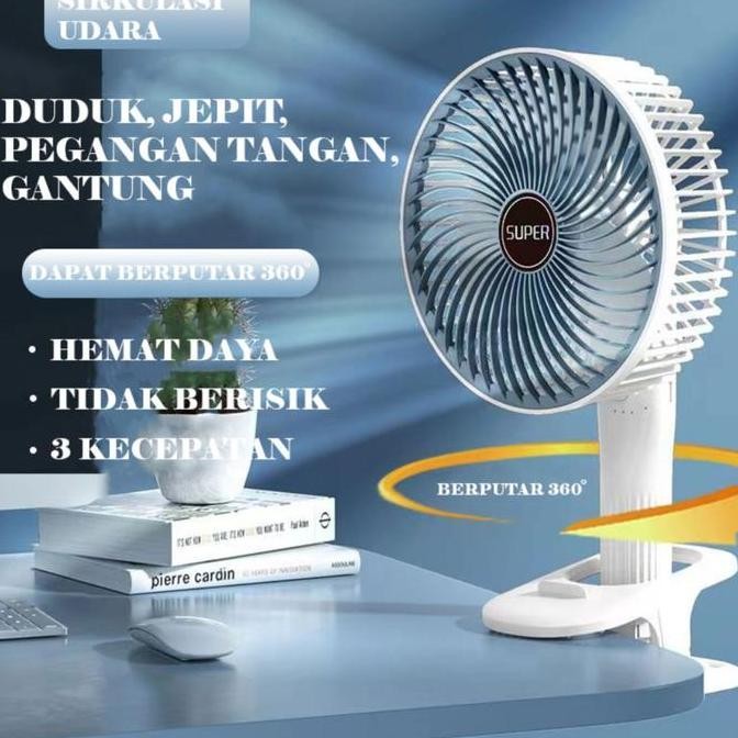 Sale P Plus Kipas Desktop Kecil/Desktop Fan Multifunction/Kipas Angin Mini Portable/Kipas Angin Mult