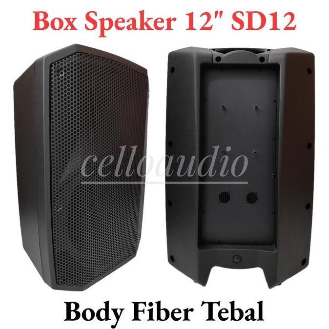 Box Speaker 12 Inch Type Sd12 (1 Set) Box Kosong 12" Speaker New Stok