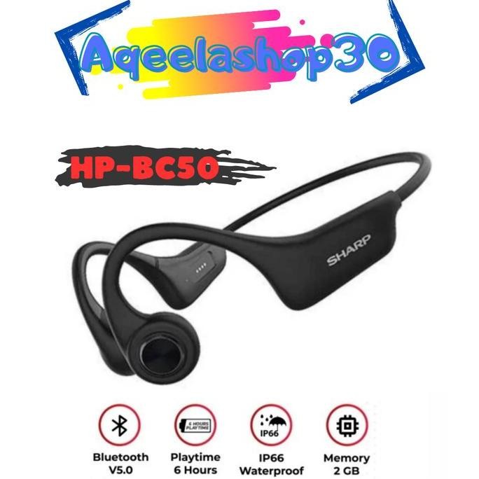 Sharp Bone Conduction Hp-Bc50 | Headphone New Stok