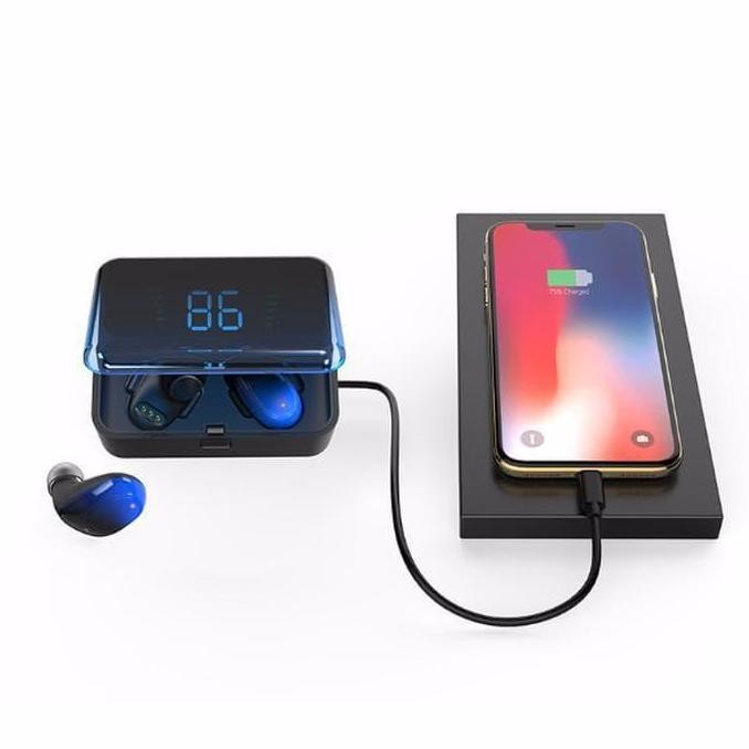 Es01 Tws Headset Bluetooth 5.0 Earphones Superbass I7S I8X I9S I10 I18 New Stok