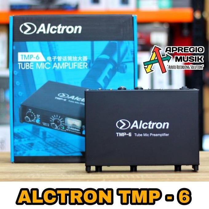 Alctron Tmp6 Tmp 6 Tube Microphone Pre Amplifier Preamp Tabung New Stok