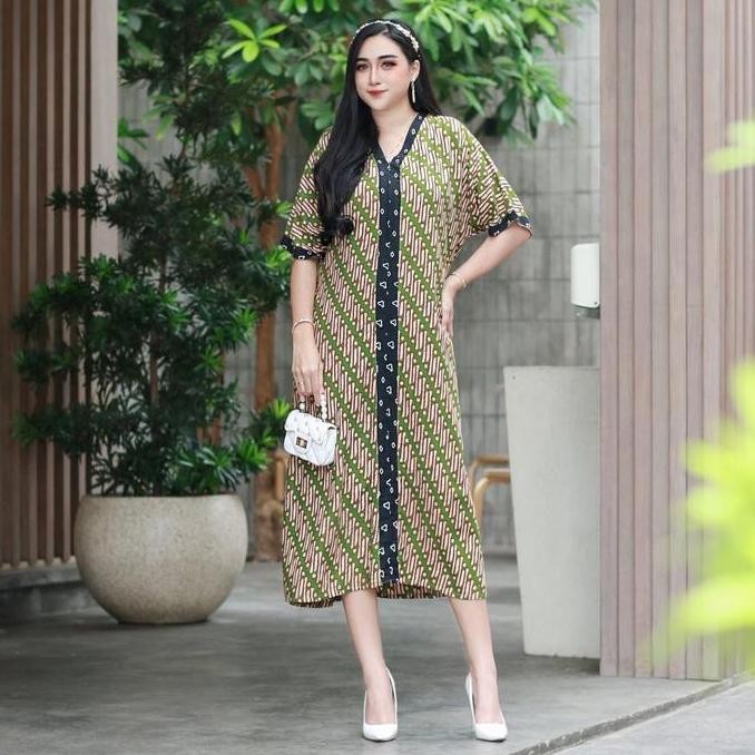 [DJURAGAN DASTER] DASTER MOTIF SENO SOGAN ORIGINAL LD 120CM BY ALESHA BATIK BUSUI WANITA RAYON DASTE