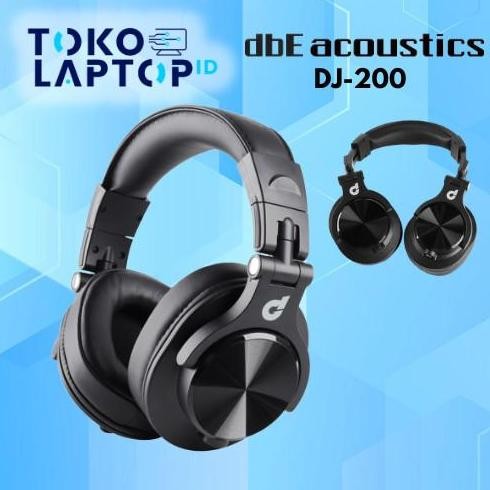 Dbe Dj200 / Dj-200 High Quality Dj Headphone New Stok