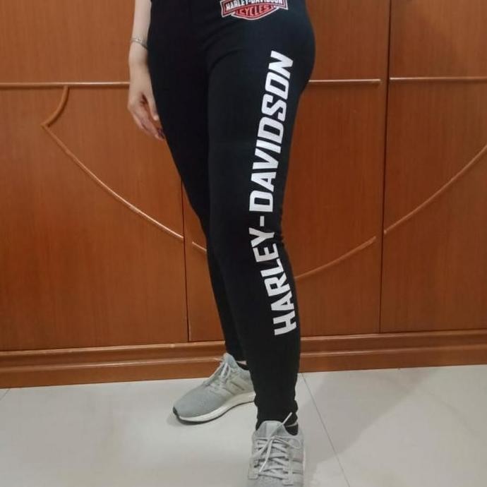 Celana Leging Harley Davidson Black Best