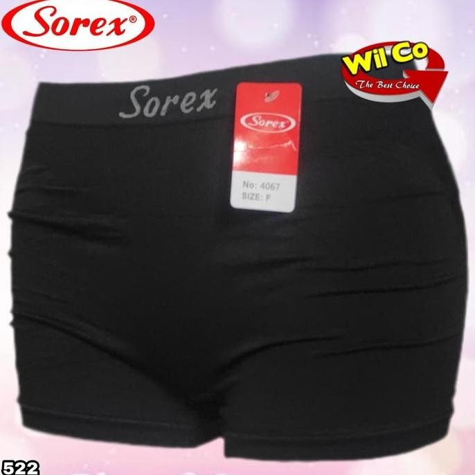 K522 SOREX CELANA DALAM BOXER RAJUT WANITA DEWASA DAN REMAJA, CD BOXER WANITA ALL SIZE (BB 50 - 70 K