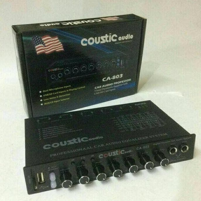 Pre Amp/Parametrik Coustic Audio Ca-803 New Stok