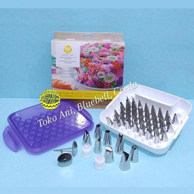 

BEBAS ONGKIR - Wilton Master Tip Set , 55 pcs