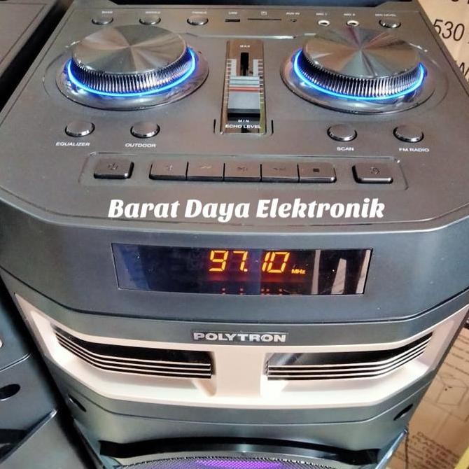 Speaker Aktif Polytron Pas 10D28 Bluetooth Pas10D28 New Stok