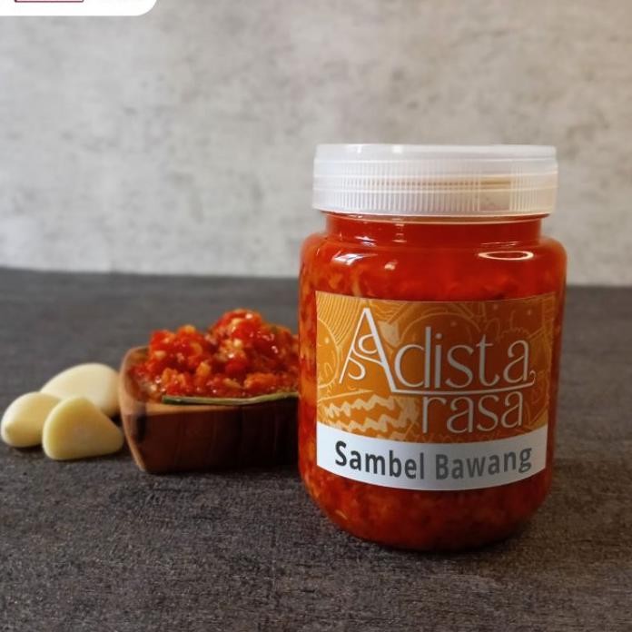 

Sambal Bawang Pedas Gurih Praktis Siap Makan Kemasan Botol 200 Ml