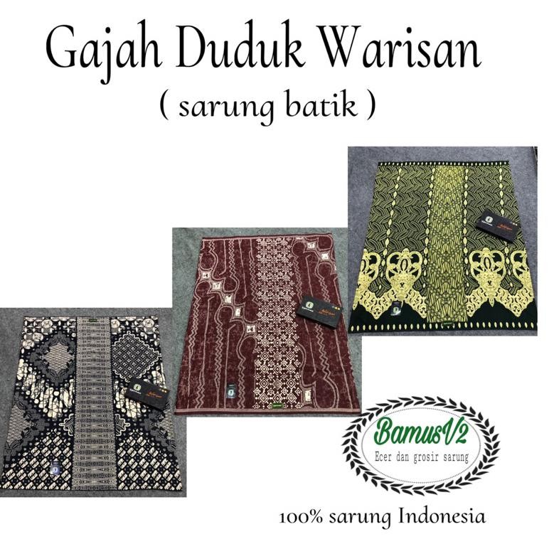 SARUNG GAJAH DUDUK WARISAN