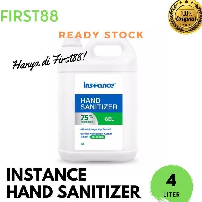 TERLARIS - INSTANCE HANDSANITIZER - PRODUKSI PT.KINO - ISI 4 LITER