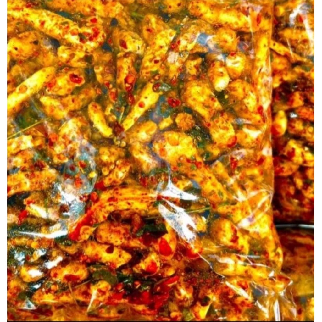 

BASRENG 100gr/BASO GORENG/BASO GORENG KEMASAN STANDING POUCH