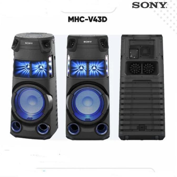 Sony Mhc-V43D High Power Audio System With Bluetooth / Mhc V43D New Stok