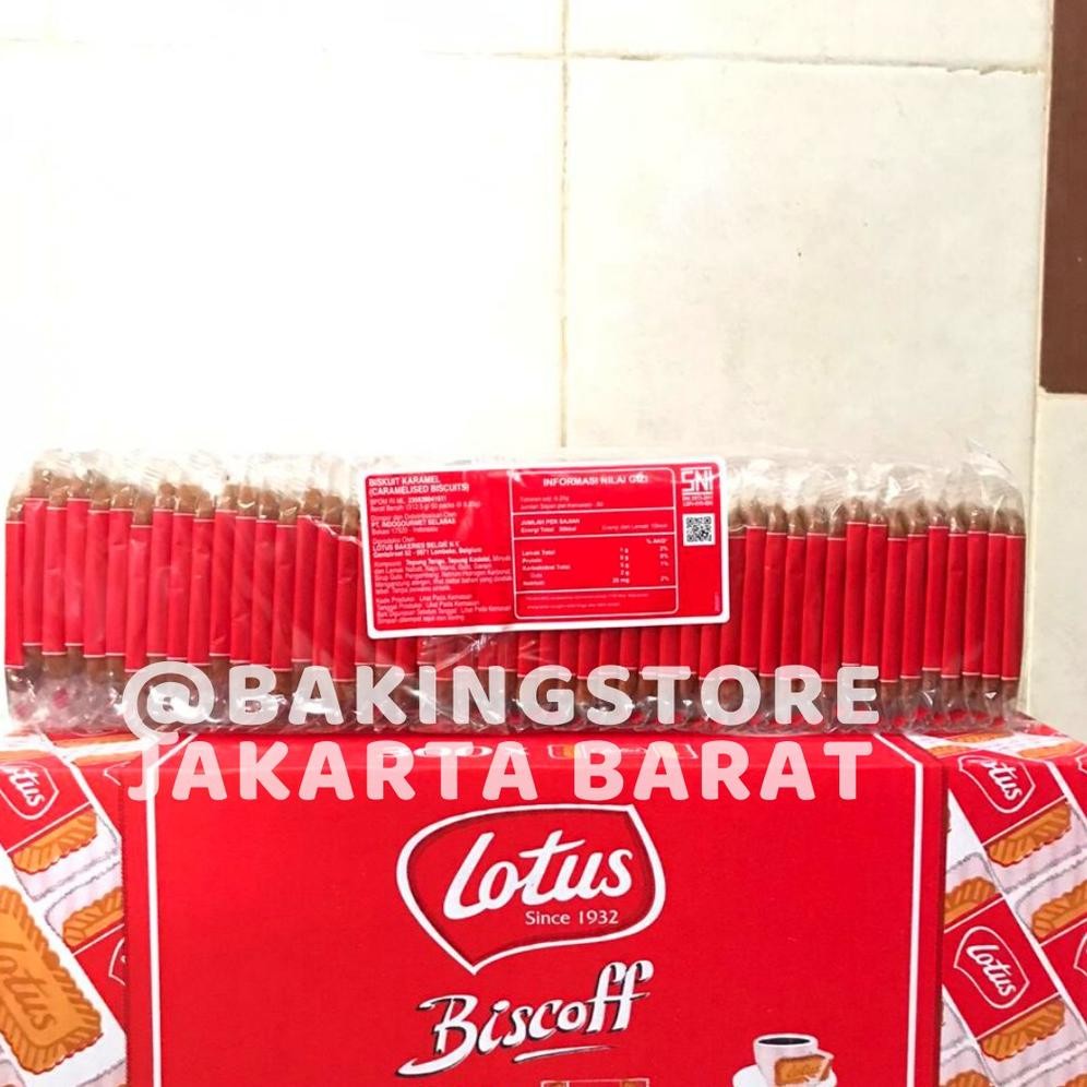 

PJ Biscuit Lotus Biscoff Kopi 50 Pcs 312.5g