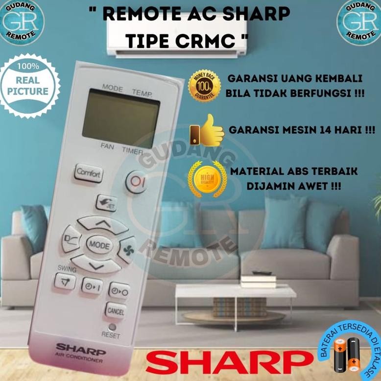 REMOTE AC SHARP CRMC SERIES