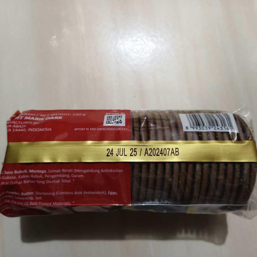 

PJ Regal Marie Dark (Marie Gosong) 230gr Untuk Gerd & Diabetes